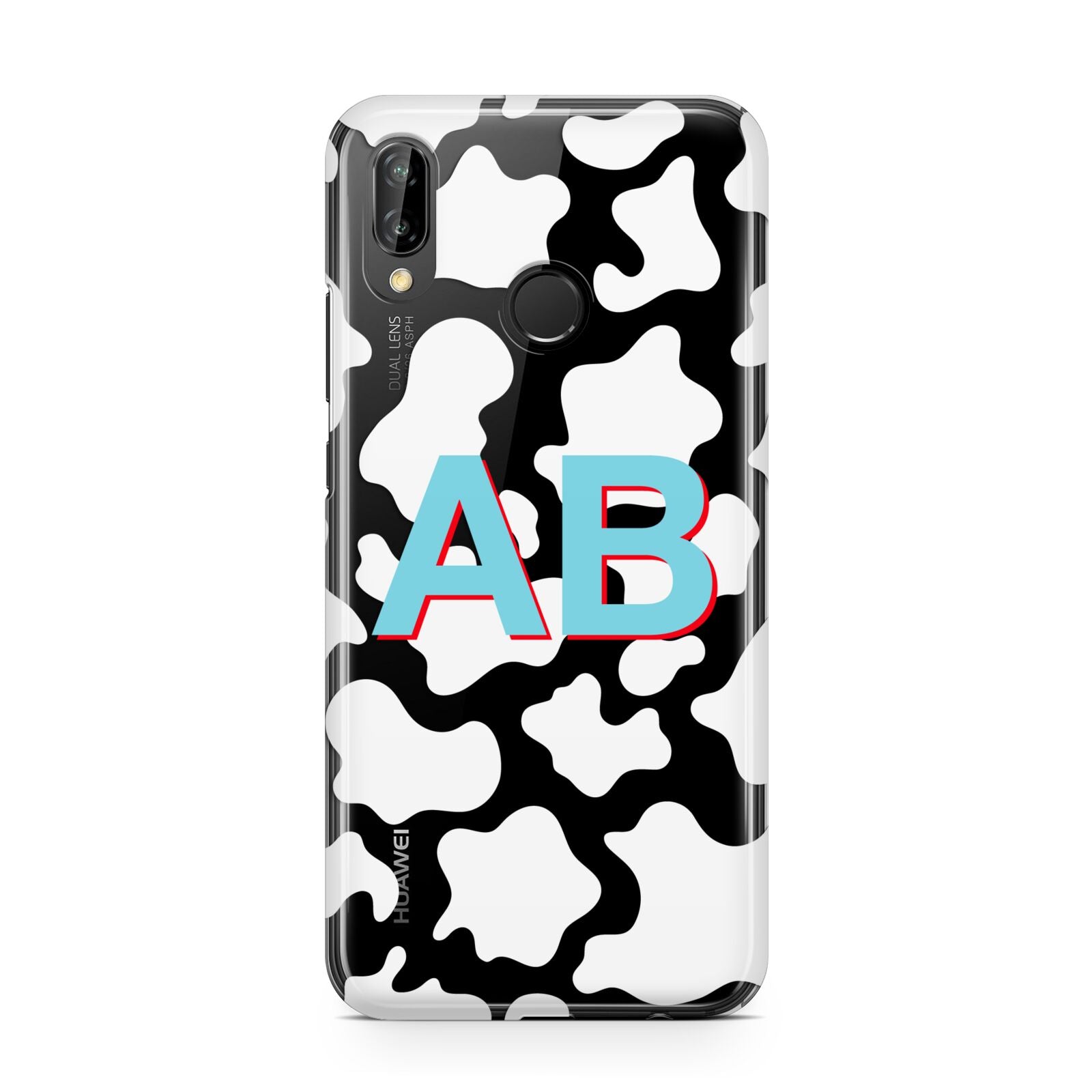 Personalised Cow Print Huawei P20 Lite Phone Case