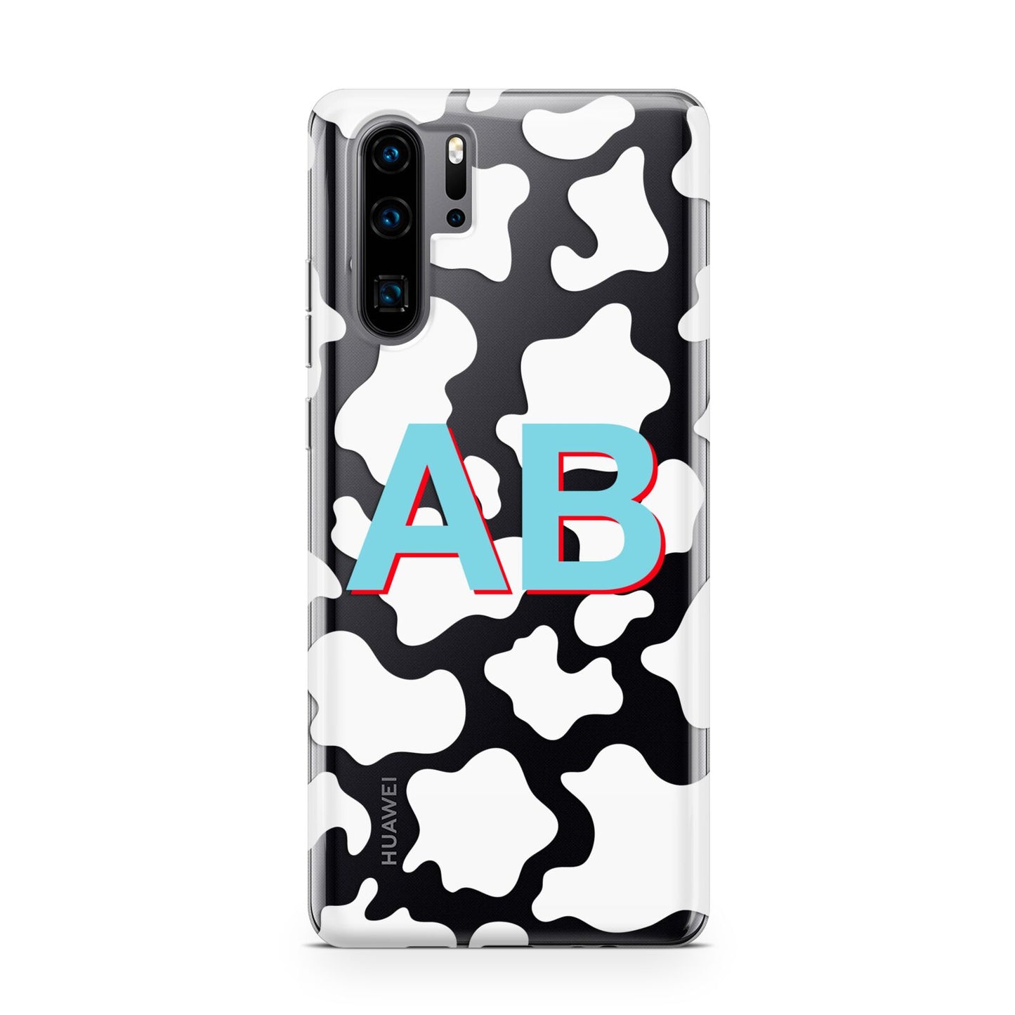 Personalised Cow Print Huawei P30 Pro Phone Case