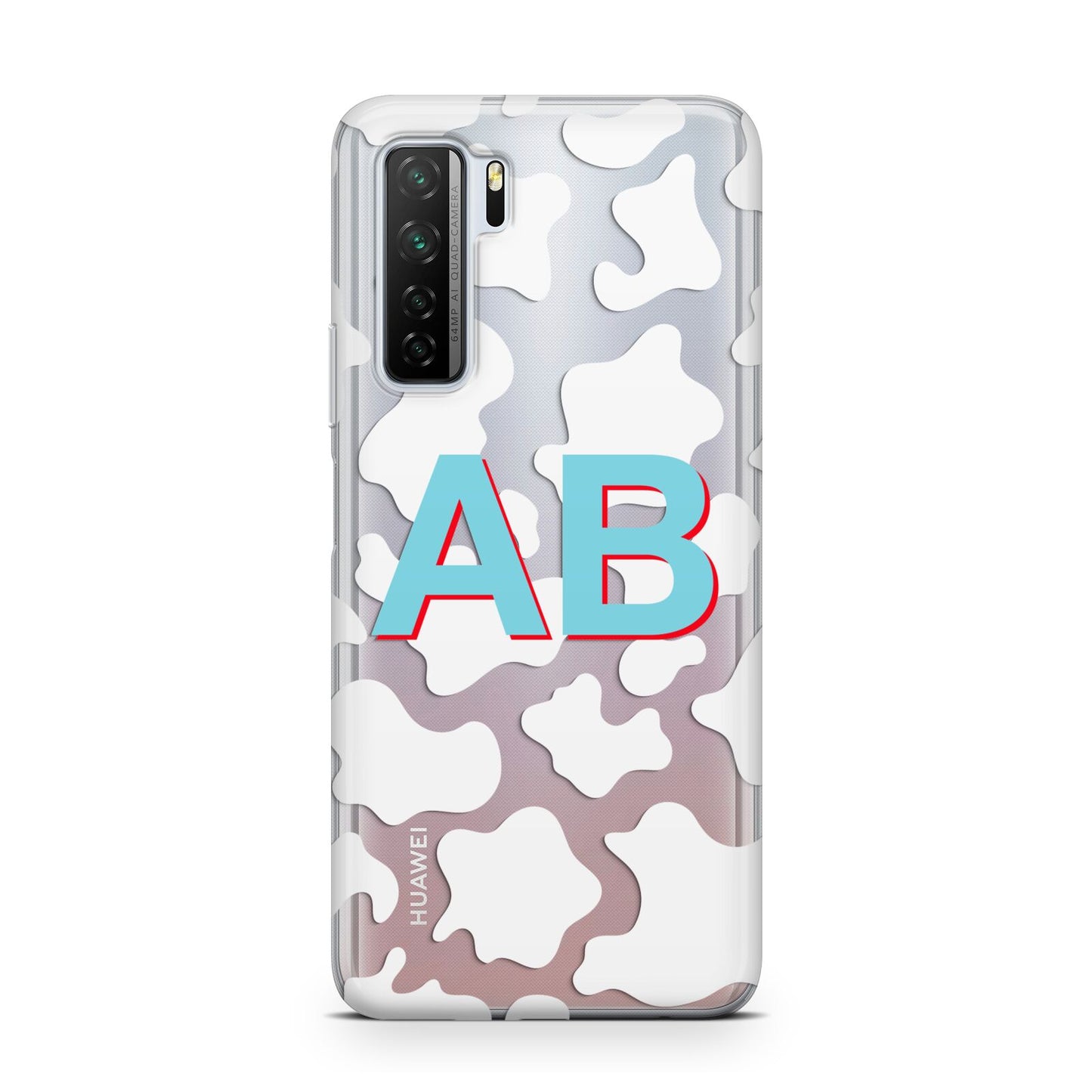 Personalised Cow Print Huawei P40 Lite 5G Phone Case