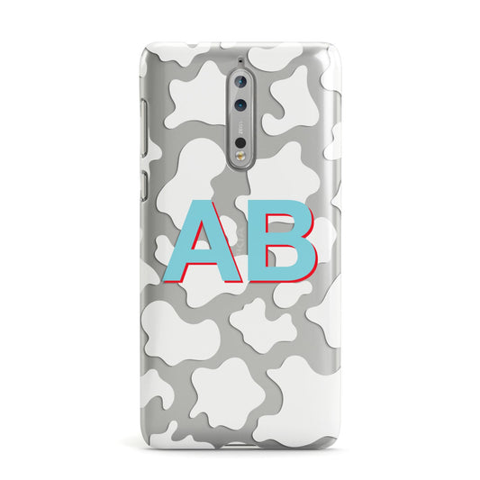 Personalised Cow Print Nokia Case