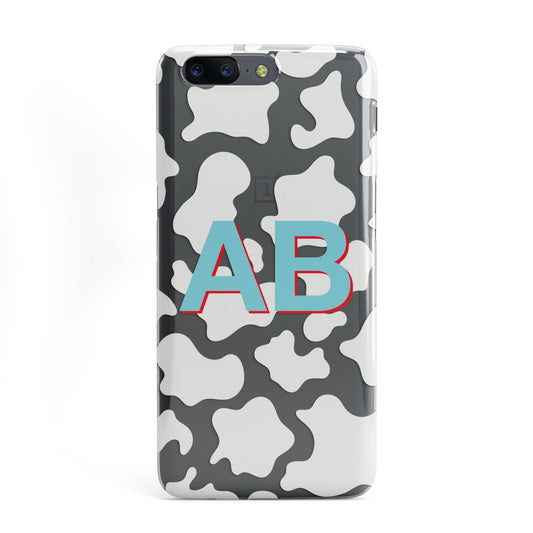 Personalised Cow Print OnePlus Case