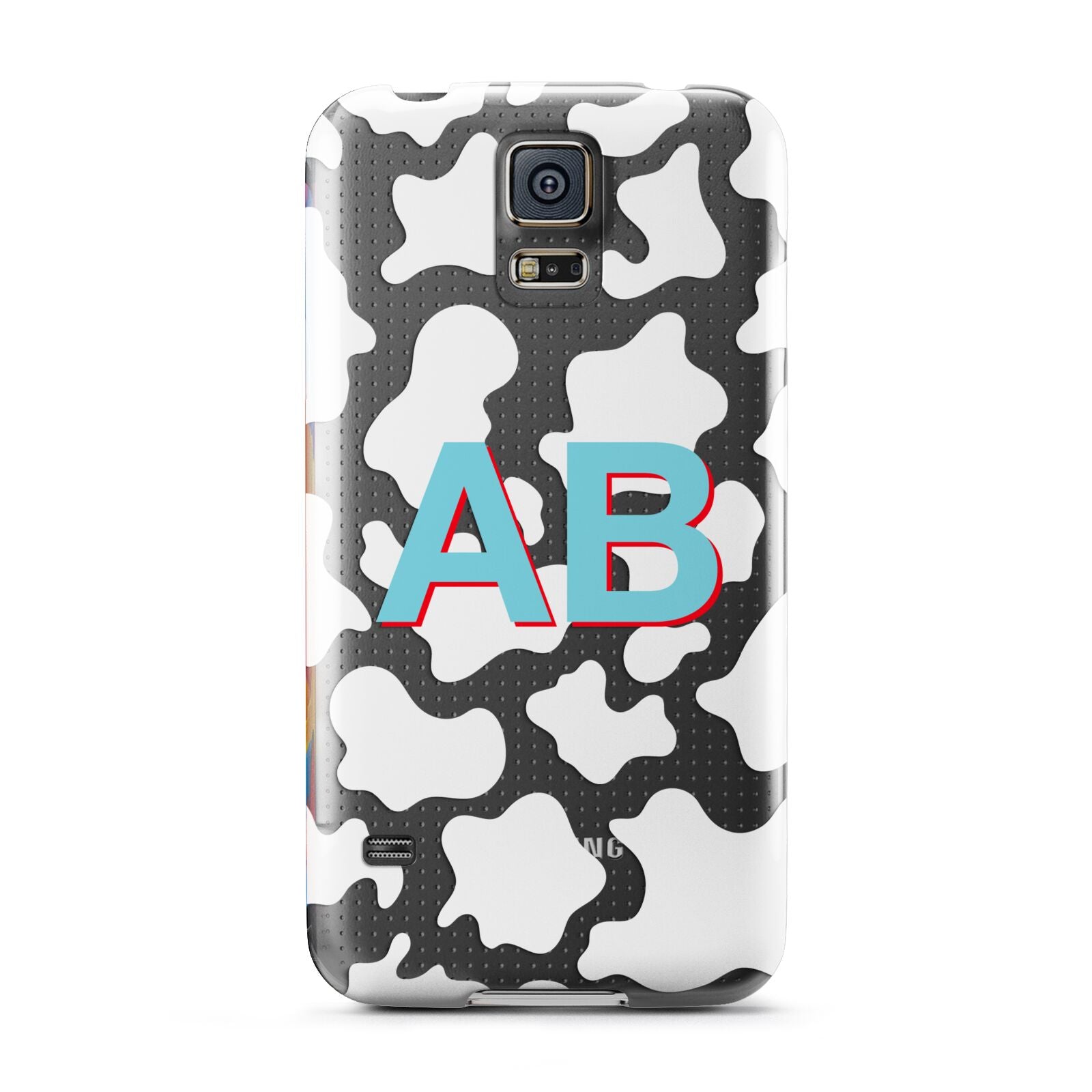 Personalised Cow Print Samsung Galaxy S5 Case