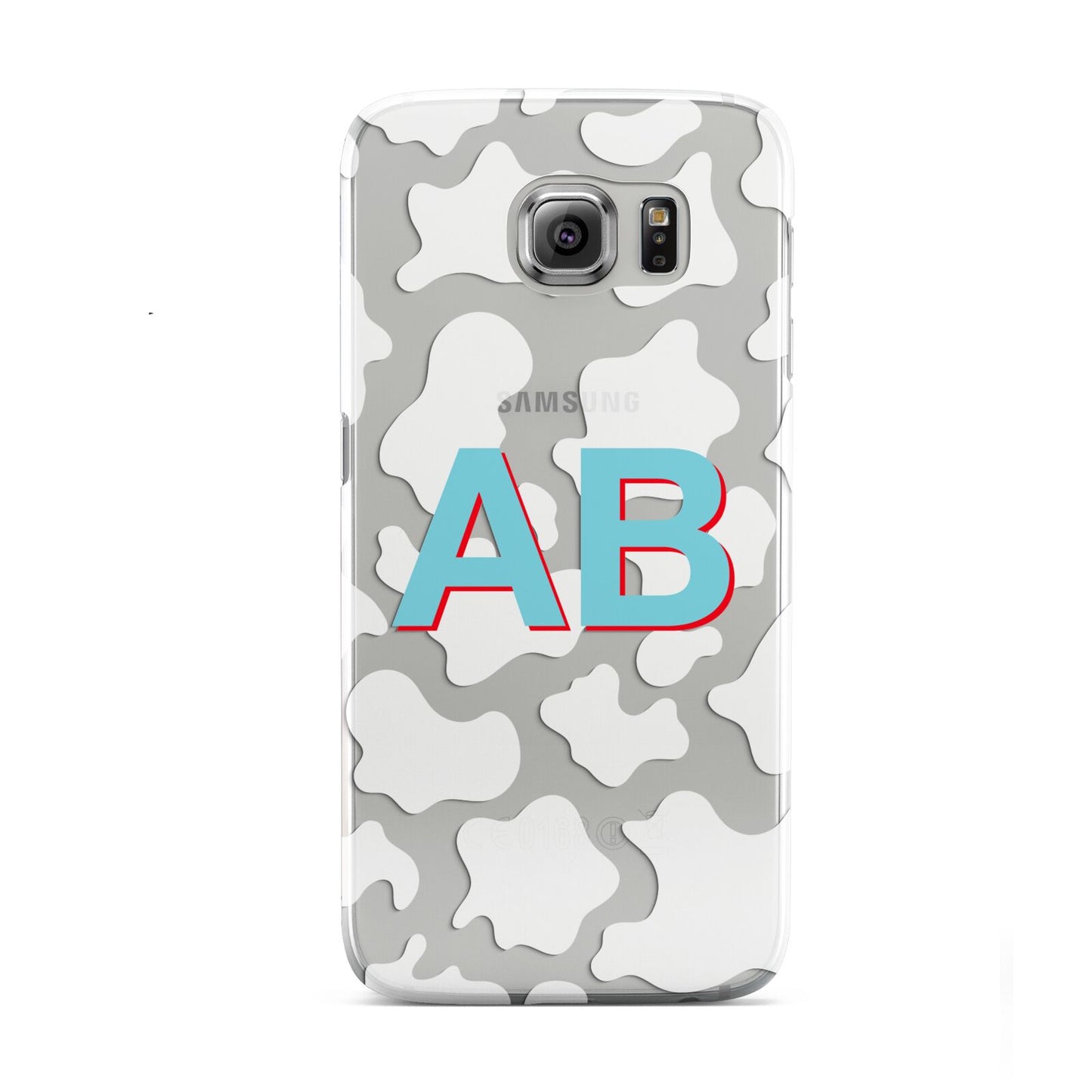 Personalised Cow Print Samsung Galaxy S6 Case