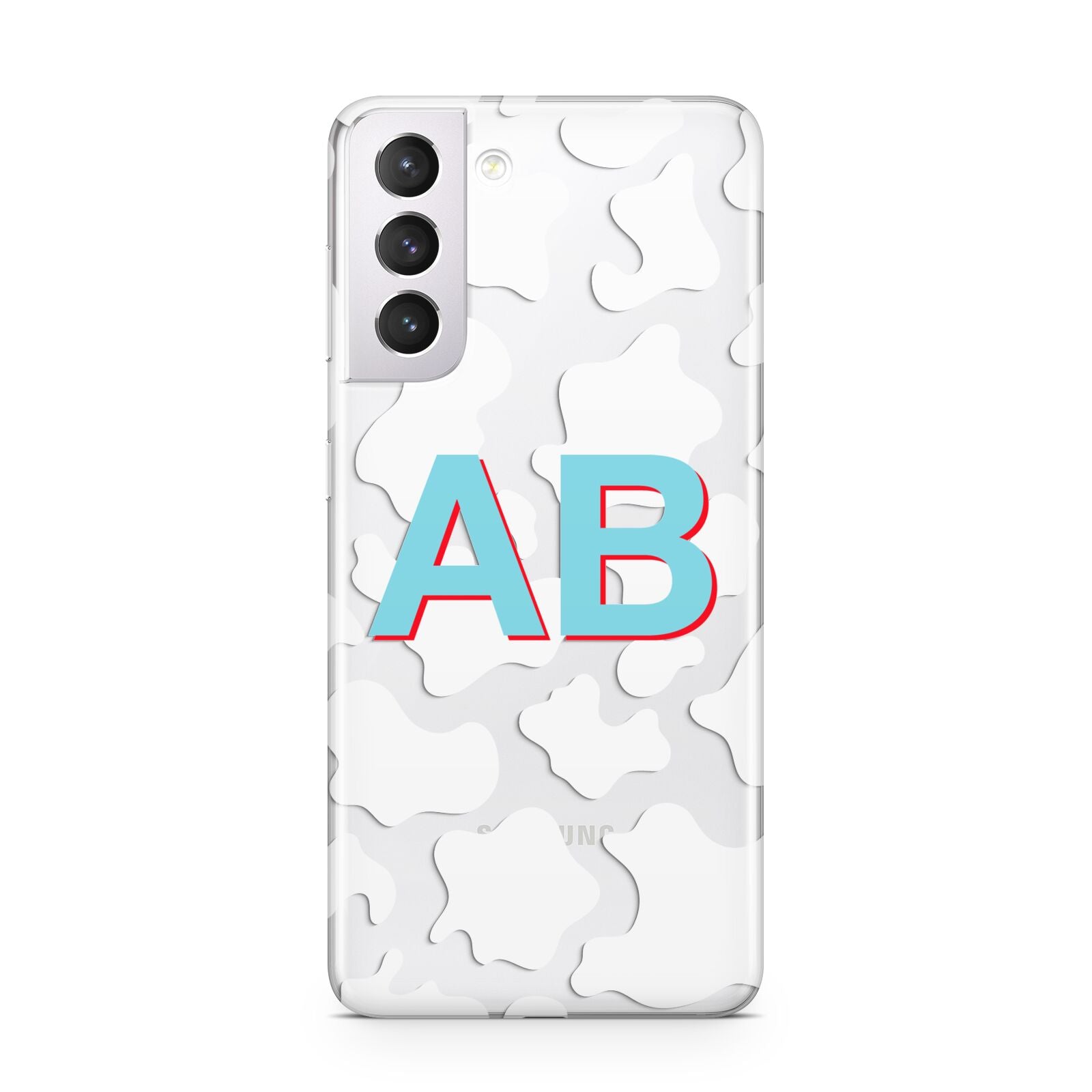 Personalised Cow Print Samsung S21 Case