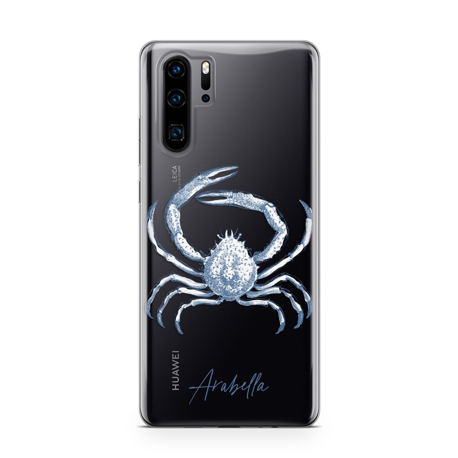 Personalised Crab Huawei P30 Pro Phone Case