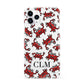 Personalised Crab Initials Clear iPhone 11 Pro 3D Snap Case