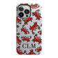 Personalised Crab Initials Clear iPhone 13 Pro Full Wrap 3D Tough Case