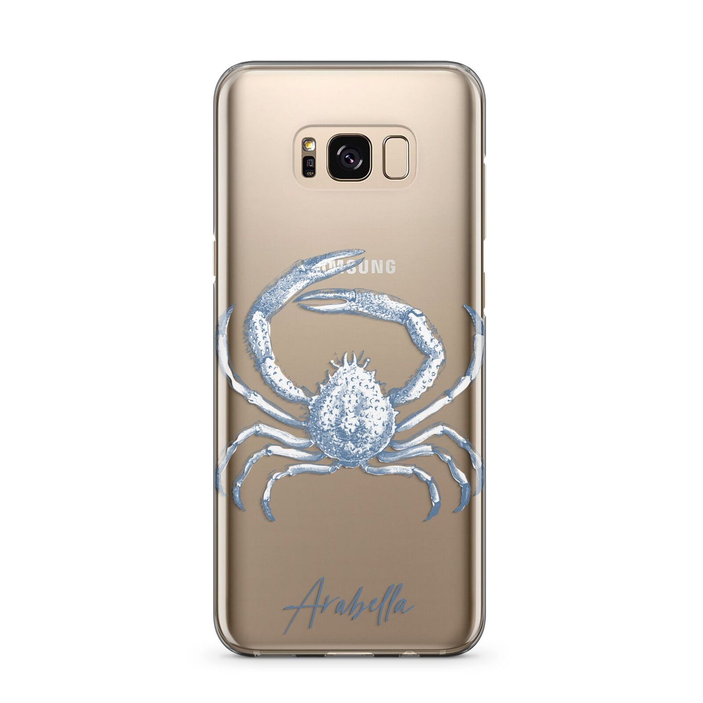 Personalised Crab Samsung Galaxy S8 Plus Case