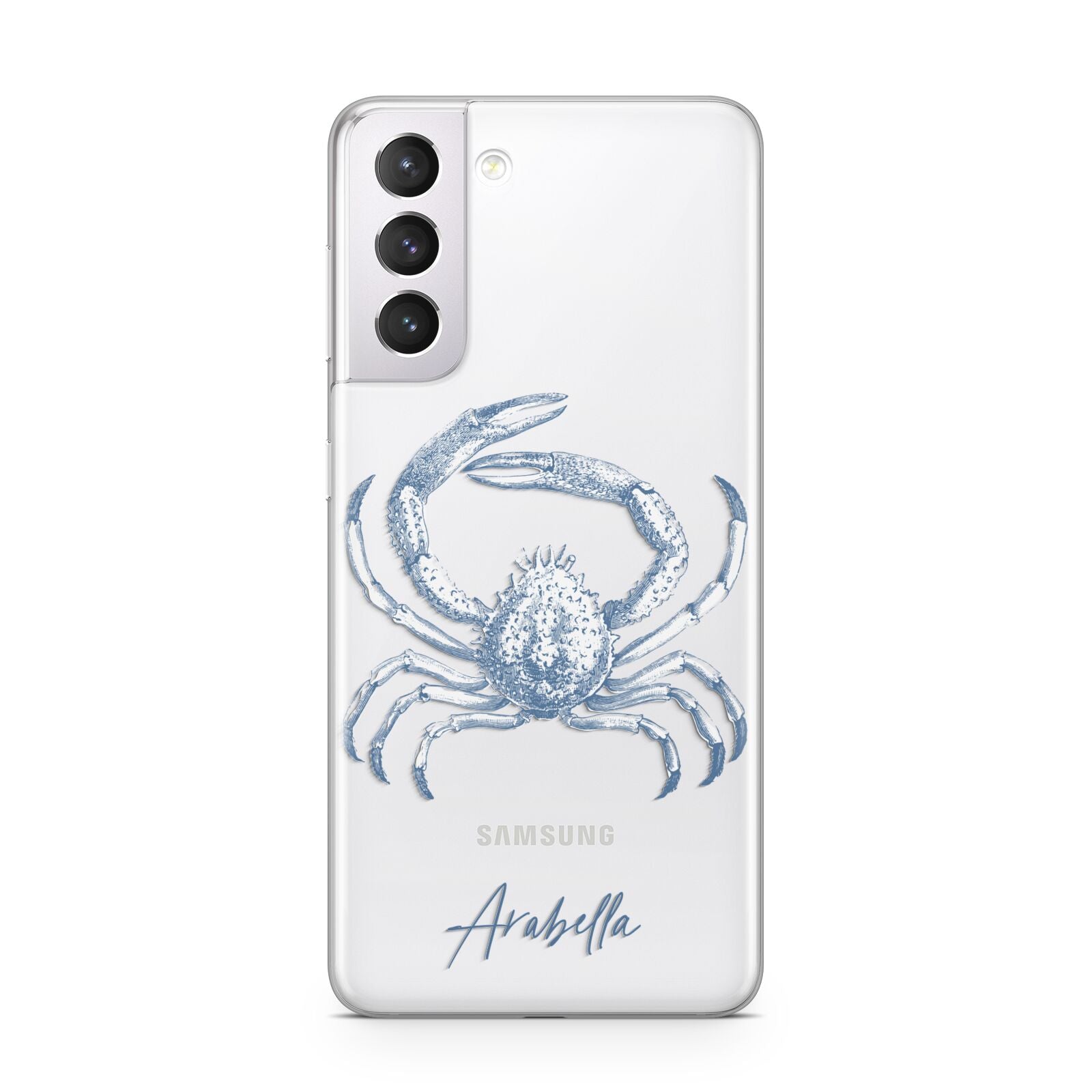 Personalised Crab Samsung S21 Case