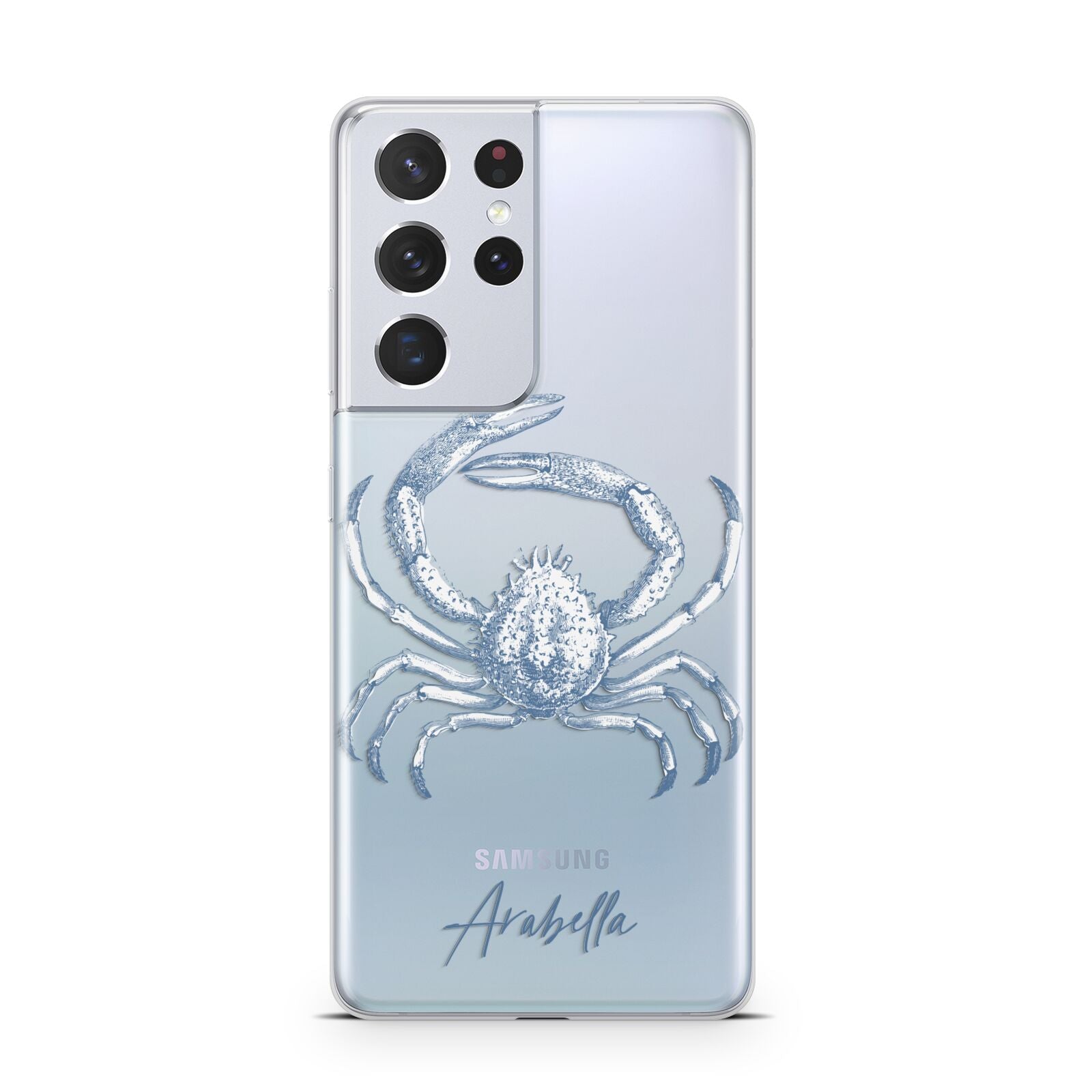 Personalised Crab Samsung S21 Ultra Case