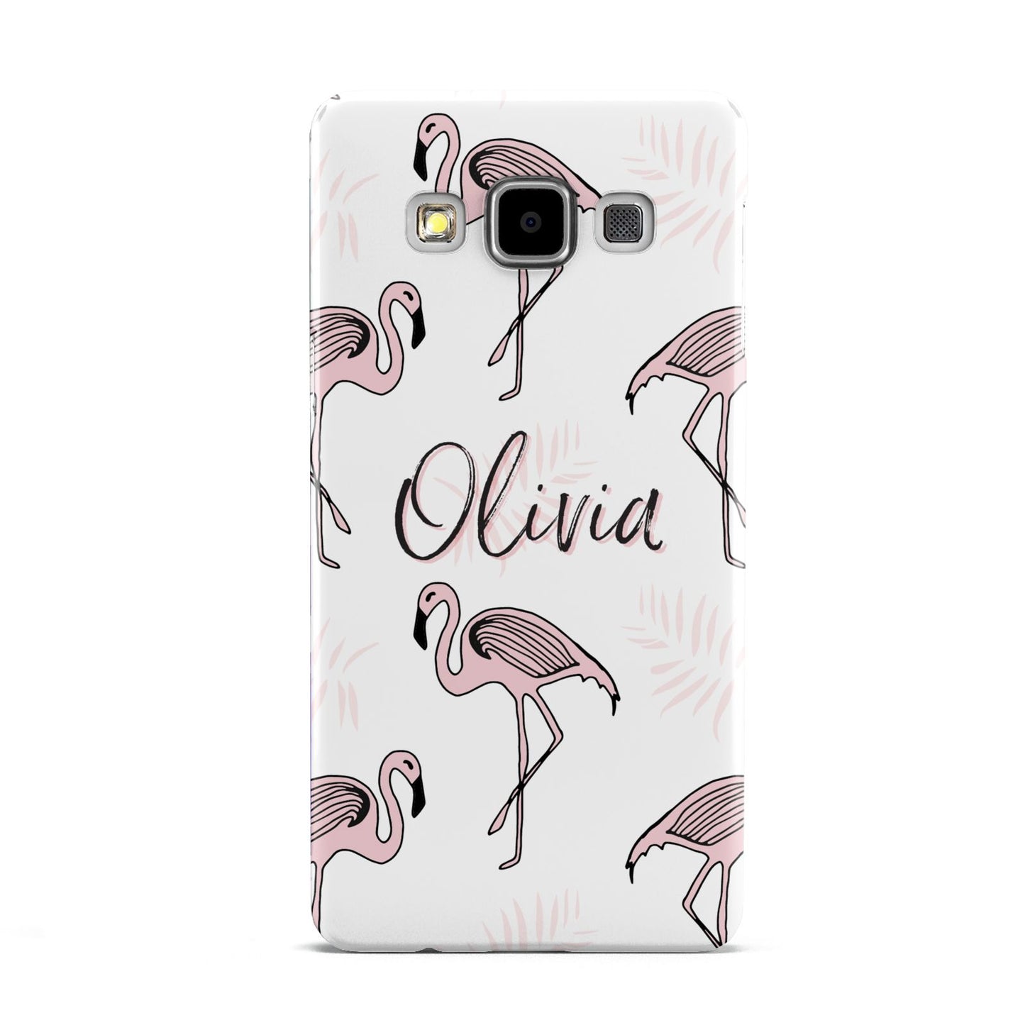 Personalised Cute Pink Flamingo Samsung Galaxy A5 Case