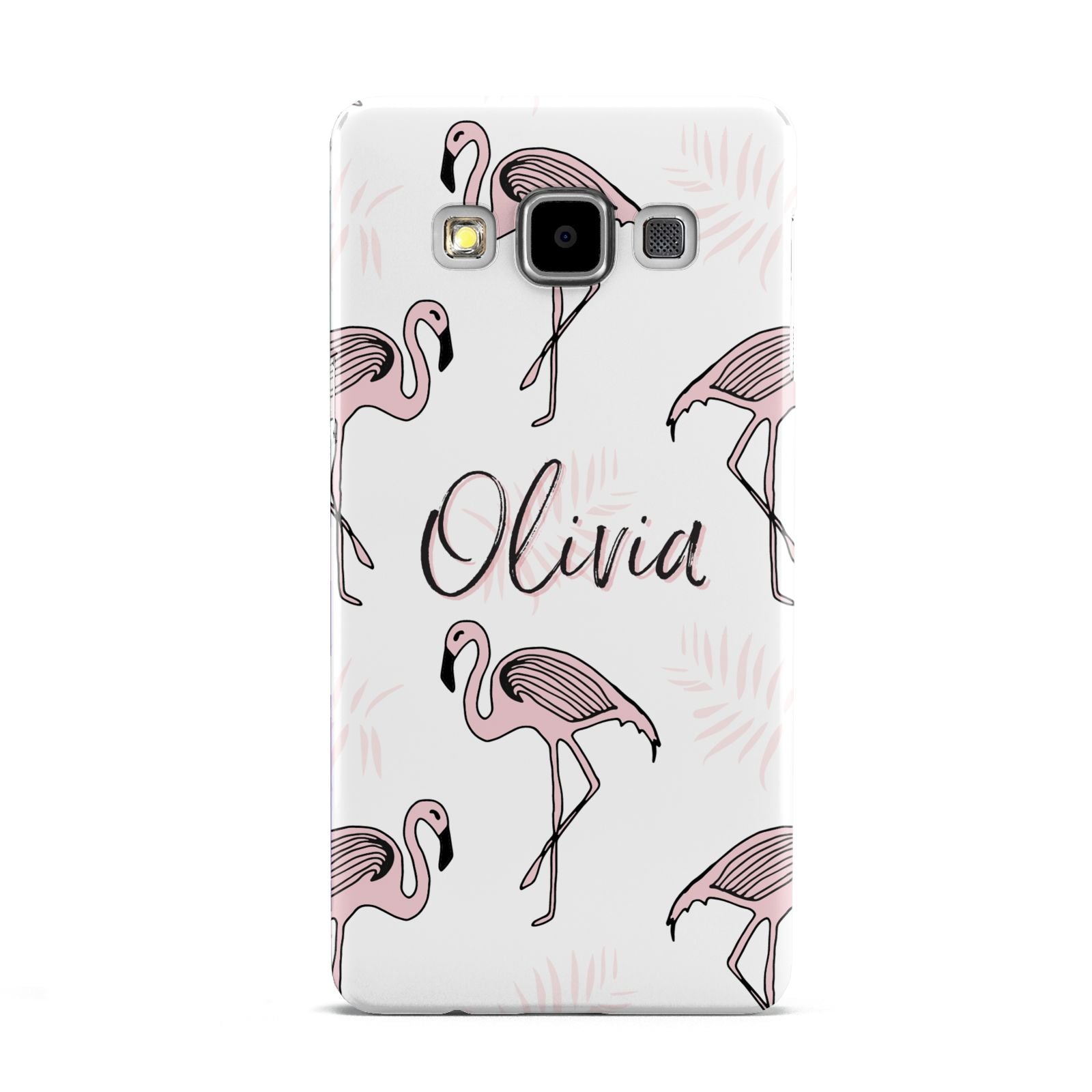 Personalised Cute Pink Flamingo Samsung Galaxy A5 Case