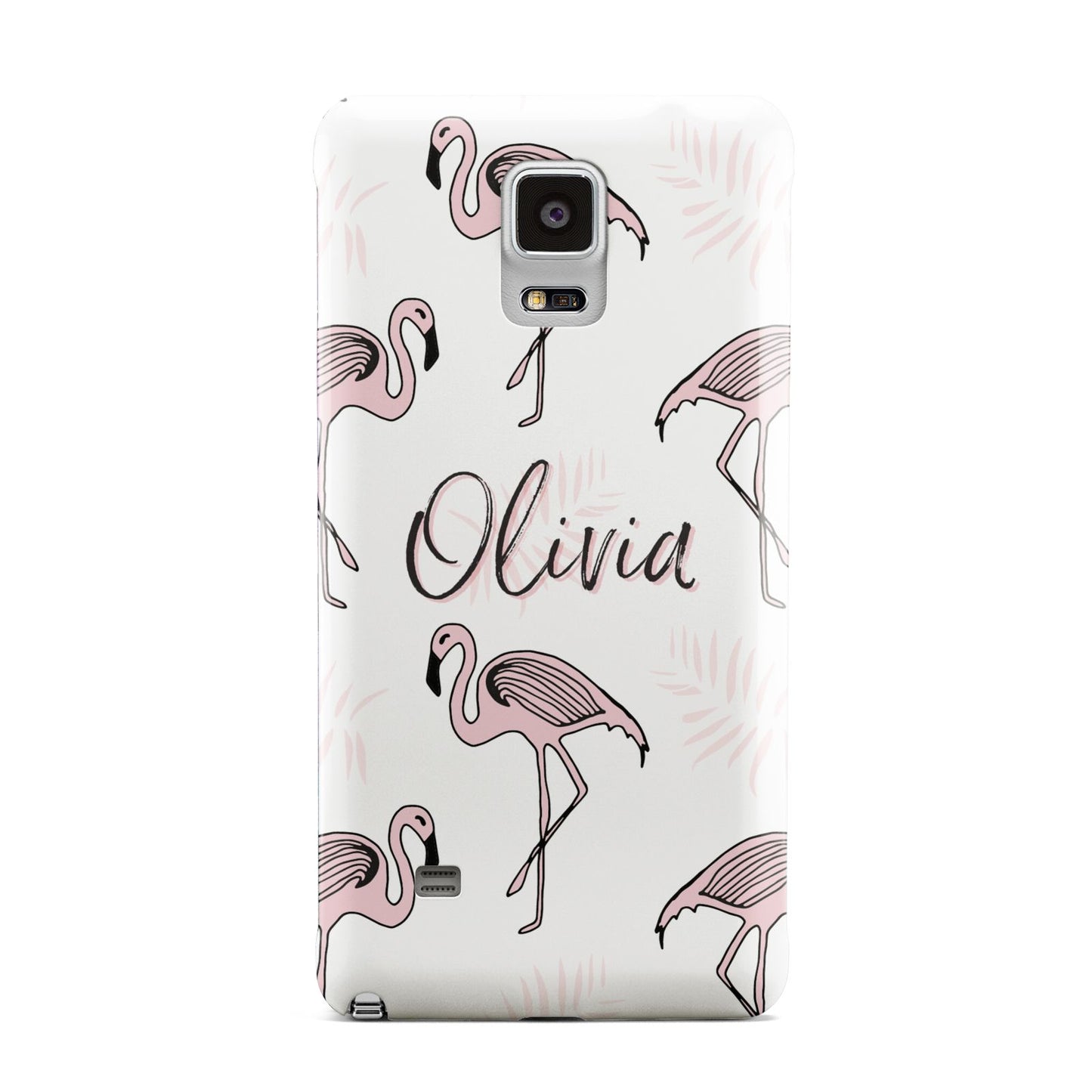 Personalised Cute Pink Flamingo Samsung Galaxy Note 4 Case