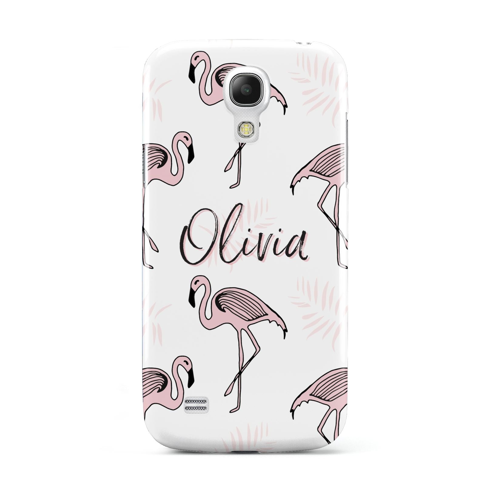 Personalised Cute Pink Flamingo Samsung Galaxy S4 Mini Case