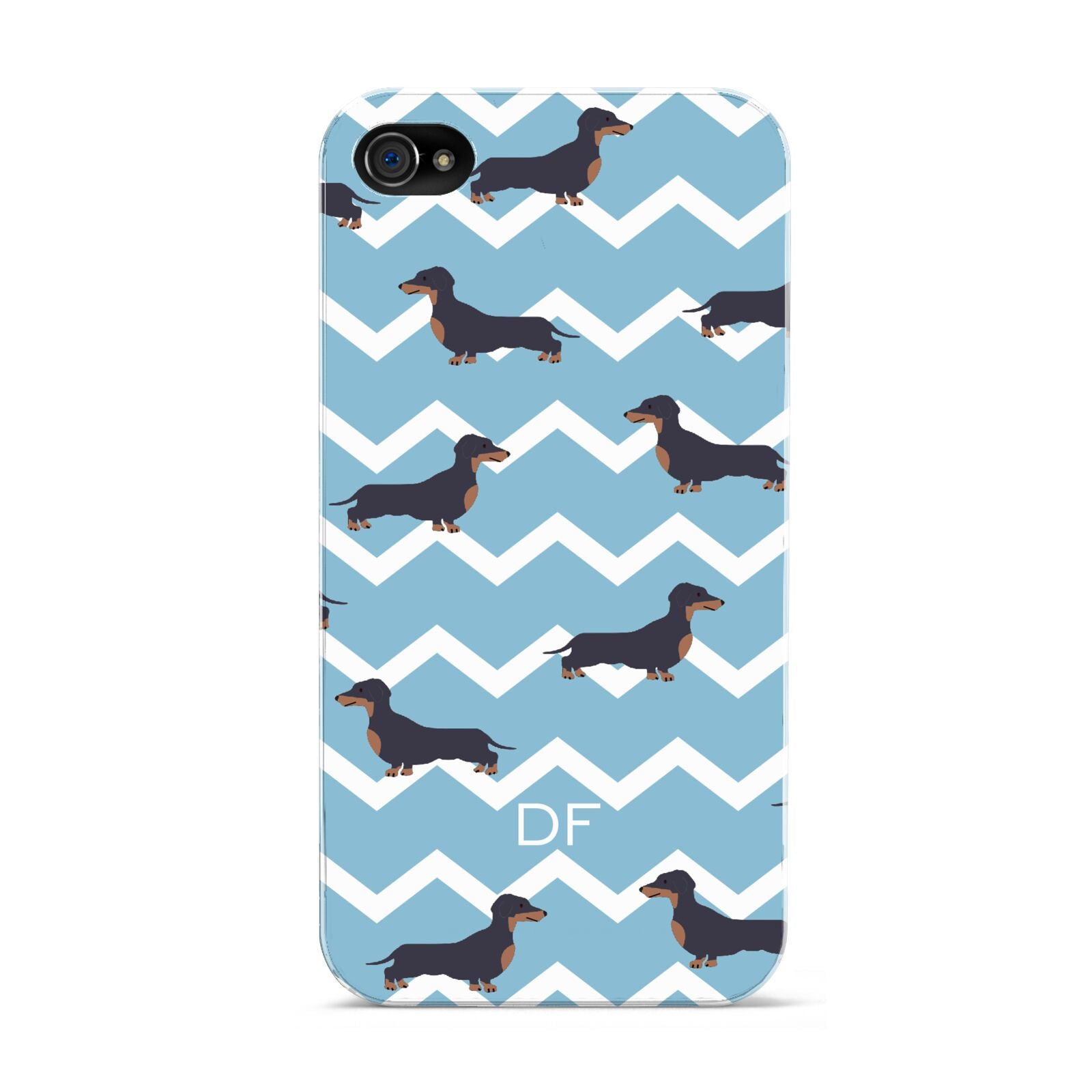 Personalised Dachshund Apple iPhone 4s Case