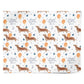 Personalised Dachshund Birthday Personalised Wrapping Paper Alternative