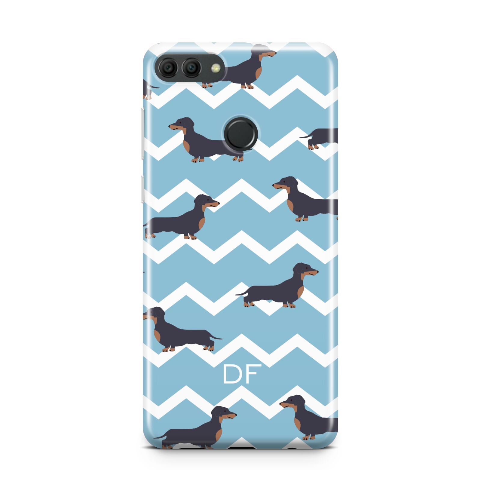 Personalised Dachshund Huawei Y9 2018