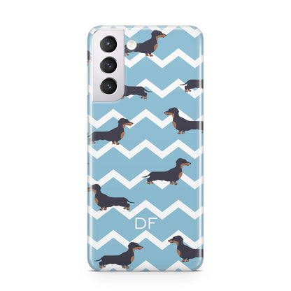 Personalised Dachshund Samsung S21 Case