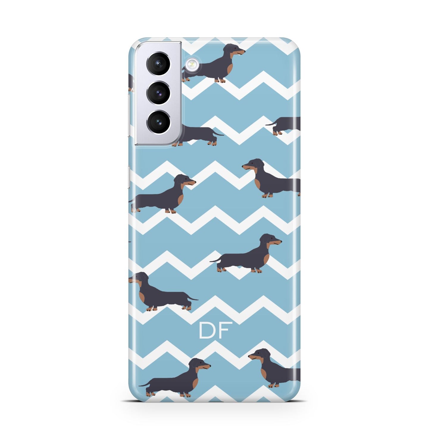 Personalised Dachshund Samsung S21 Plus Case