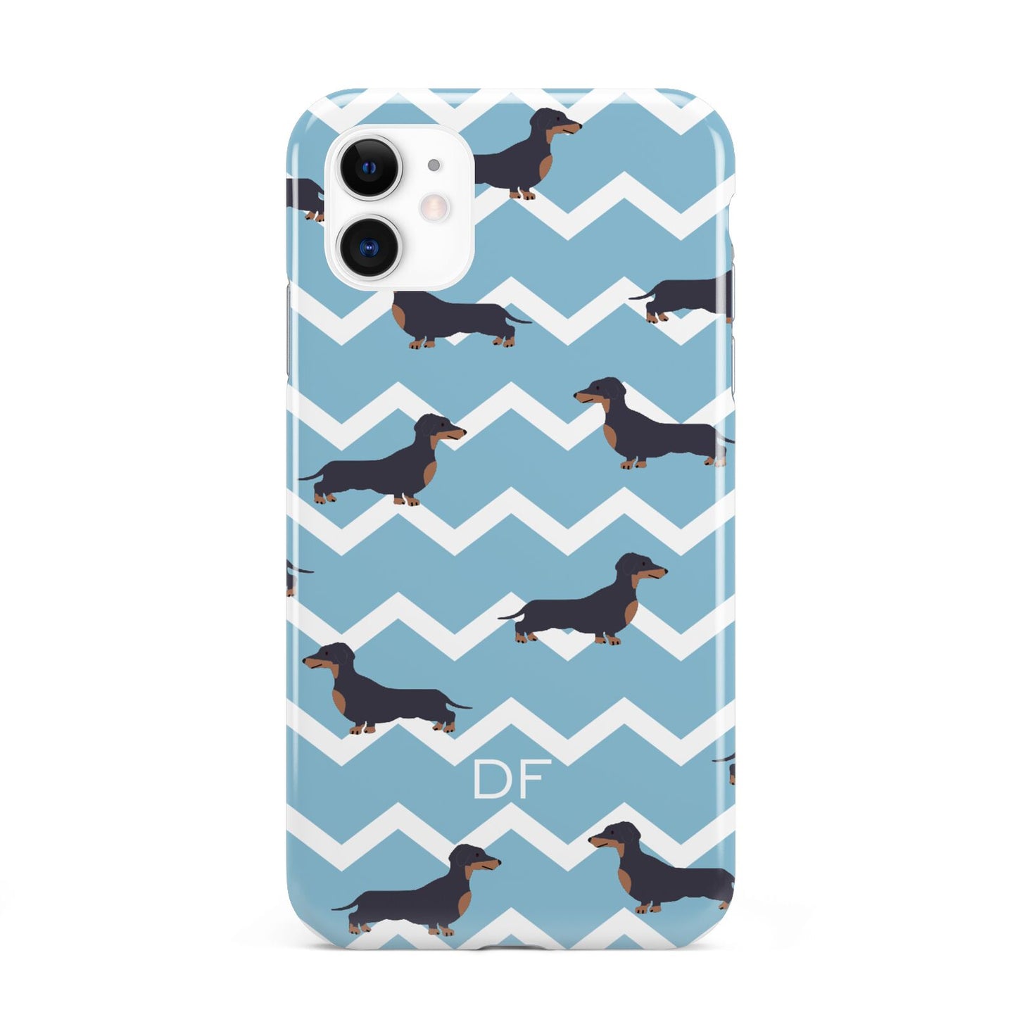 Personalised Dachshund iPhone 11 3D Tough Case