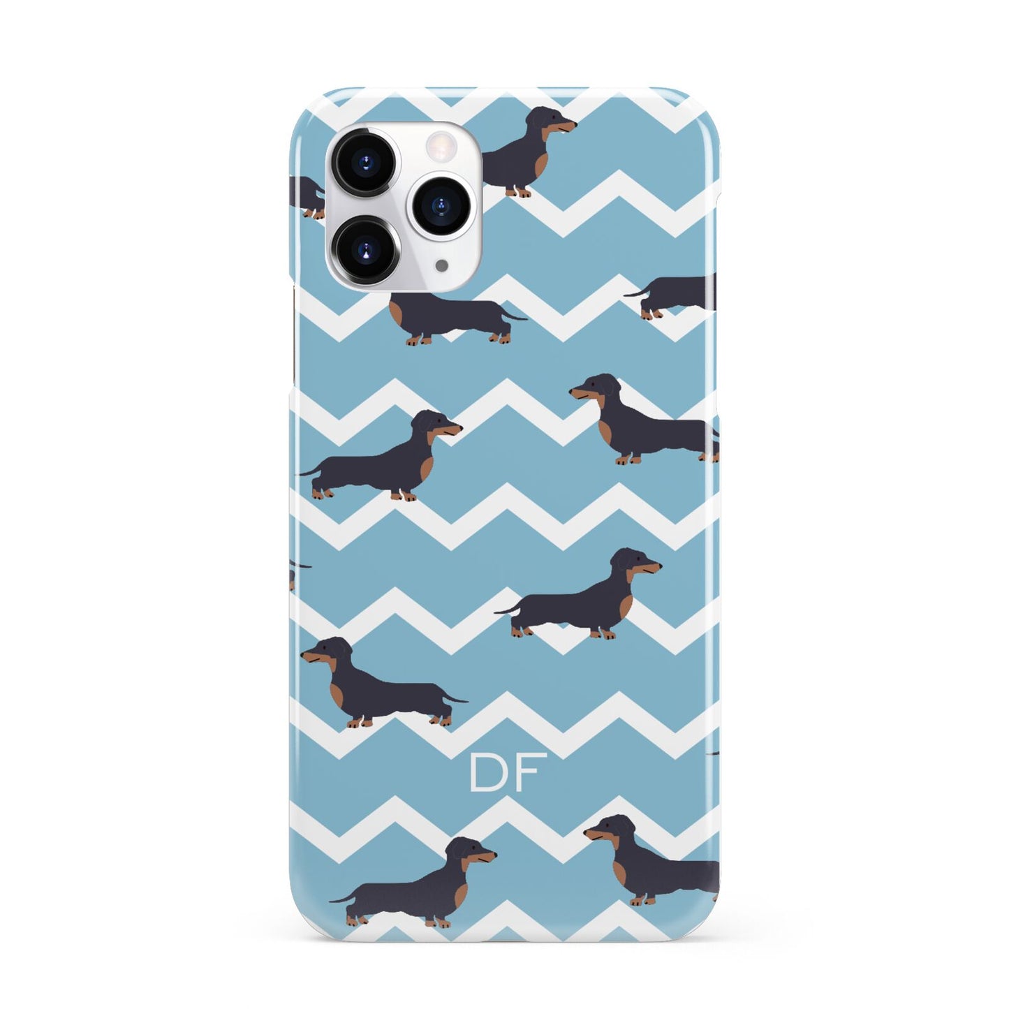 Personalised Dachshund iPhone 11 Pro 3D Snap Case