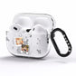 Personalised Dad Photos AirPods Pro Clear Case Side Image