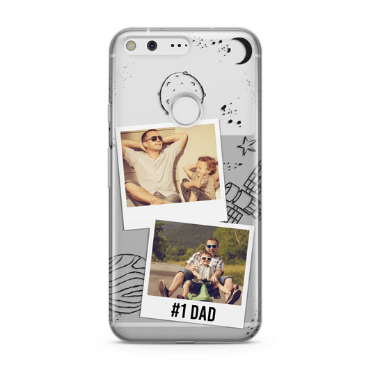 Personalised Dad Photos Google Pixel Case