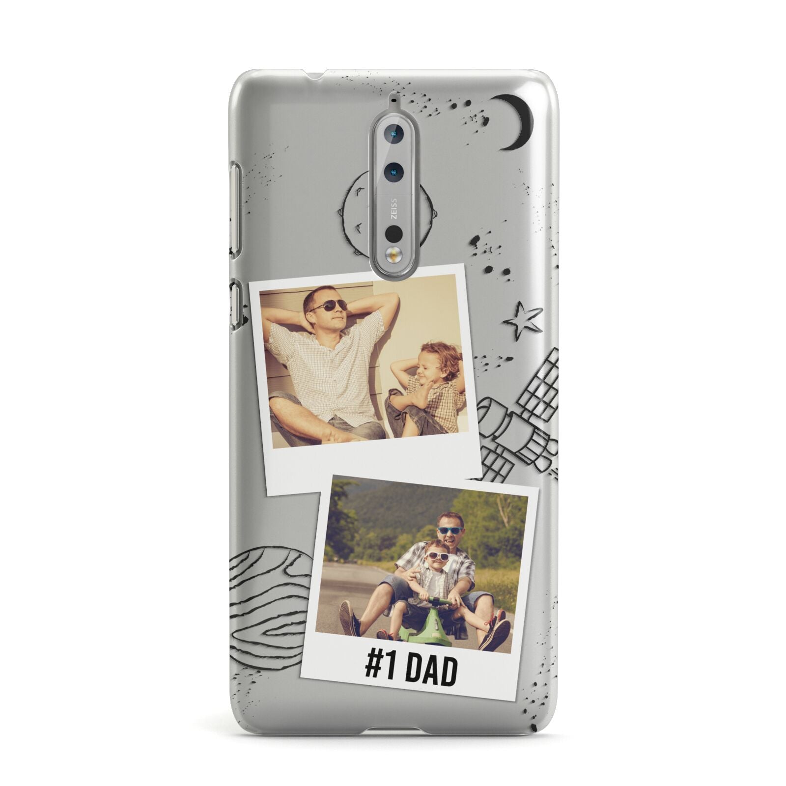 Personalised Dad Photos Nokia Case