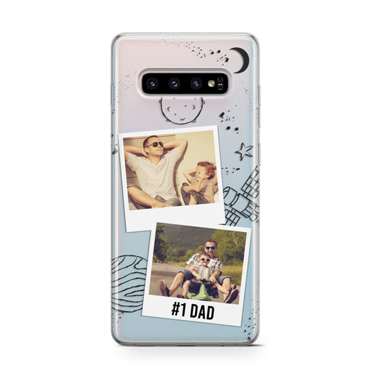 Personalised Dad Photos Protective Samsung Galaxy Case