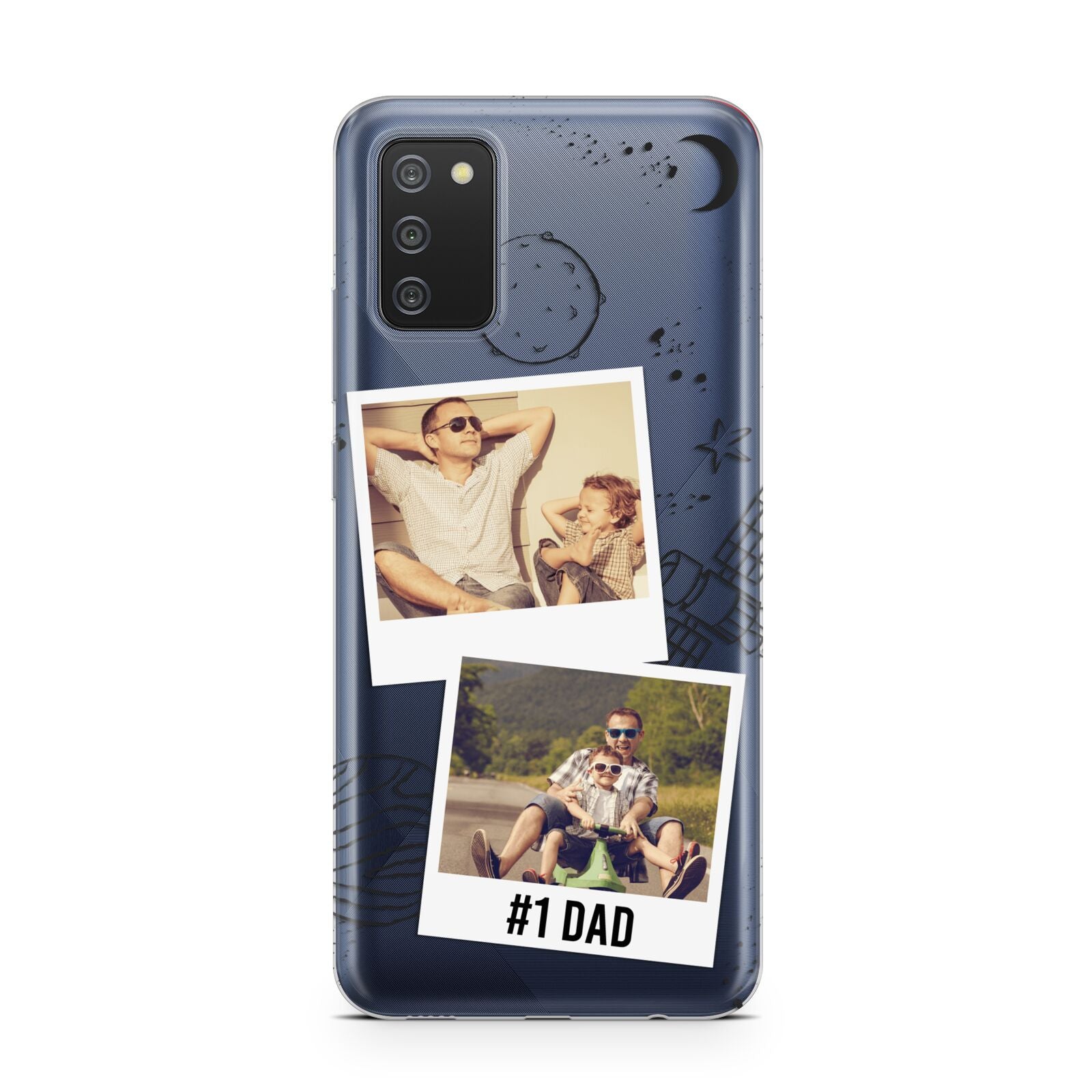 Personalised Dad Photos Samsung A02s Case