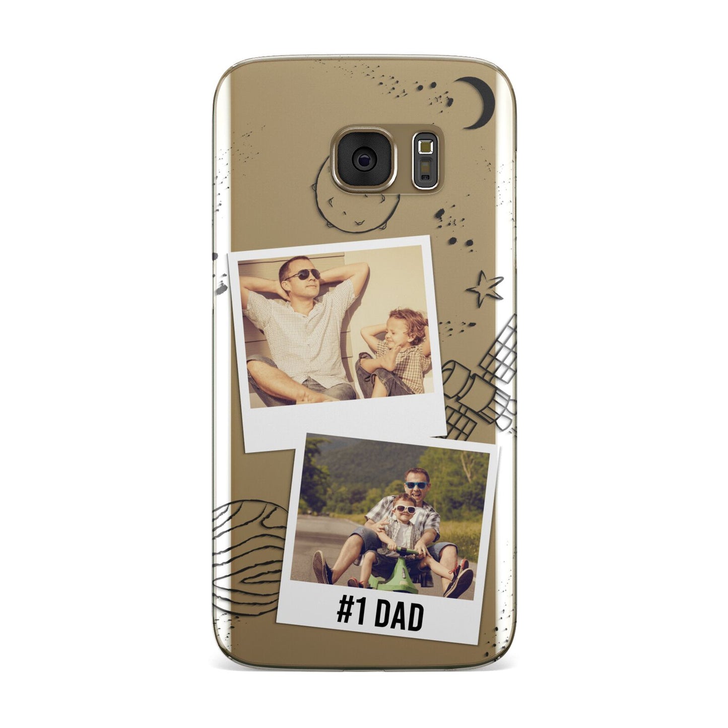 Personalised Dad Photos Samsung Galaxy Case