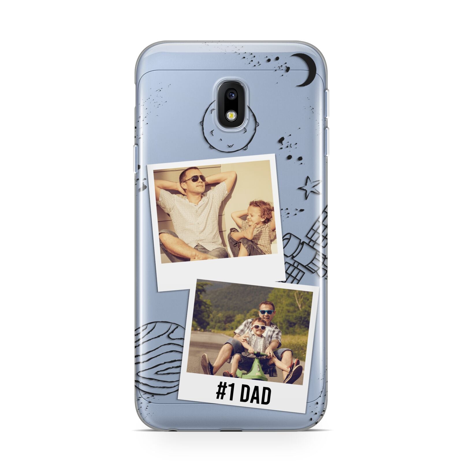 Personalised Dad Photos Samsung Galaxy J3 2017 Case