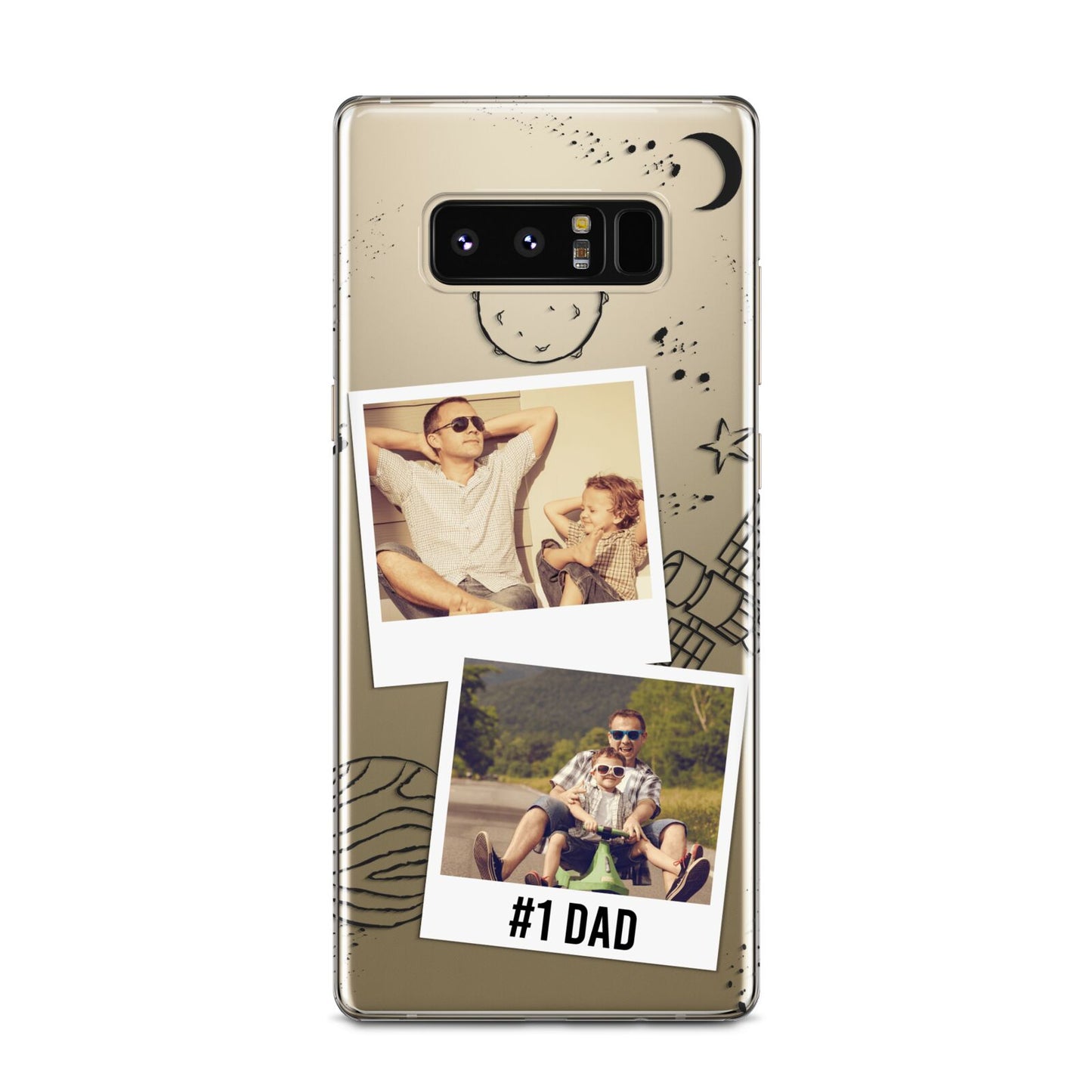 Personalised Dad Photos Samsung Galaxy Note 8 Case