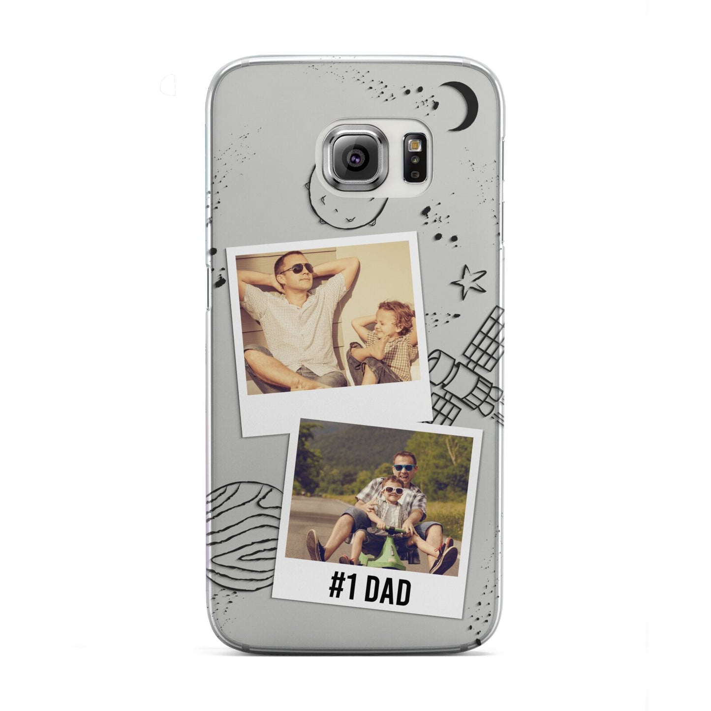 Personalised Dad Photos Samsung Galaxy S6 Edge Case