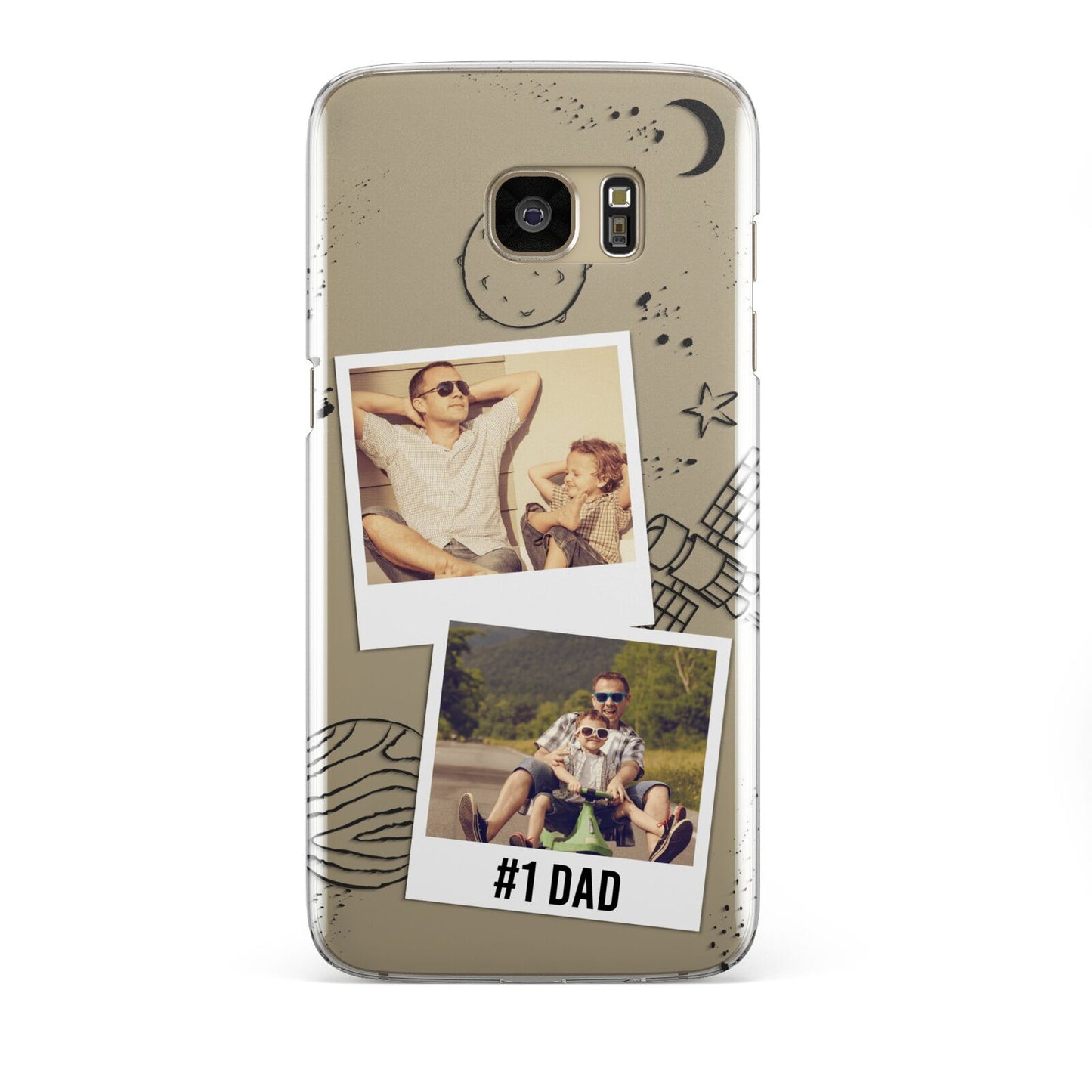 Personalised Dad Photos Samsung Galaxy S7 Edge Case