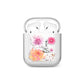 Personalised Dahlia Pink AirPods Case