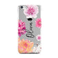 Personalised Dahlia Pink Apple iPhone 5c Case