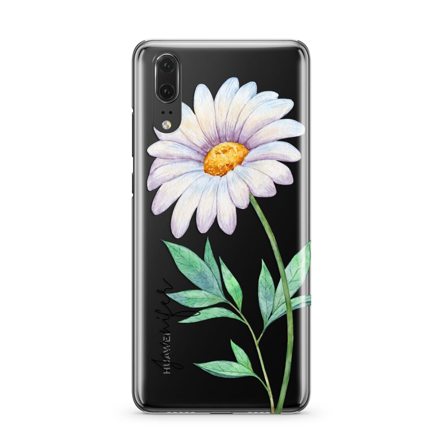 Personalised Daisies Huawei P20 Phone Case