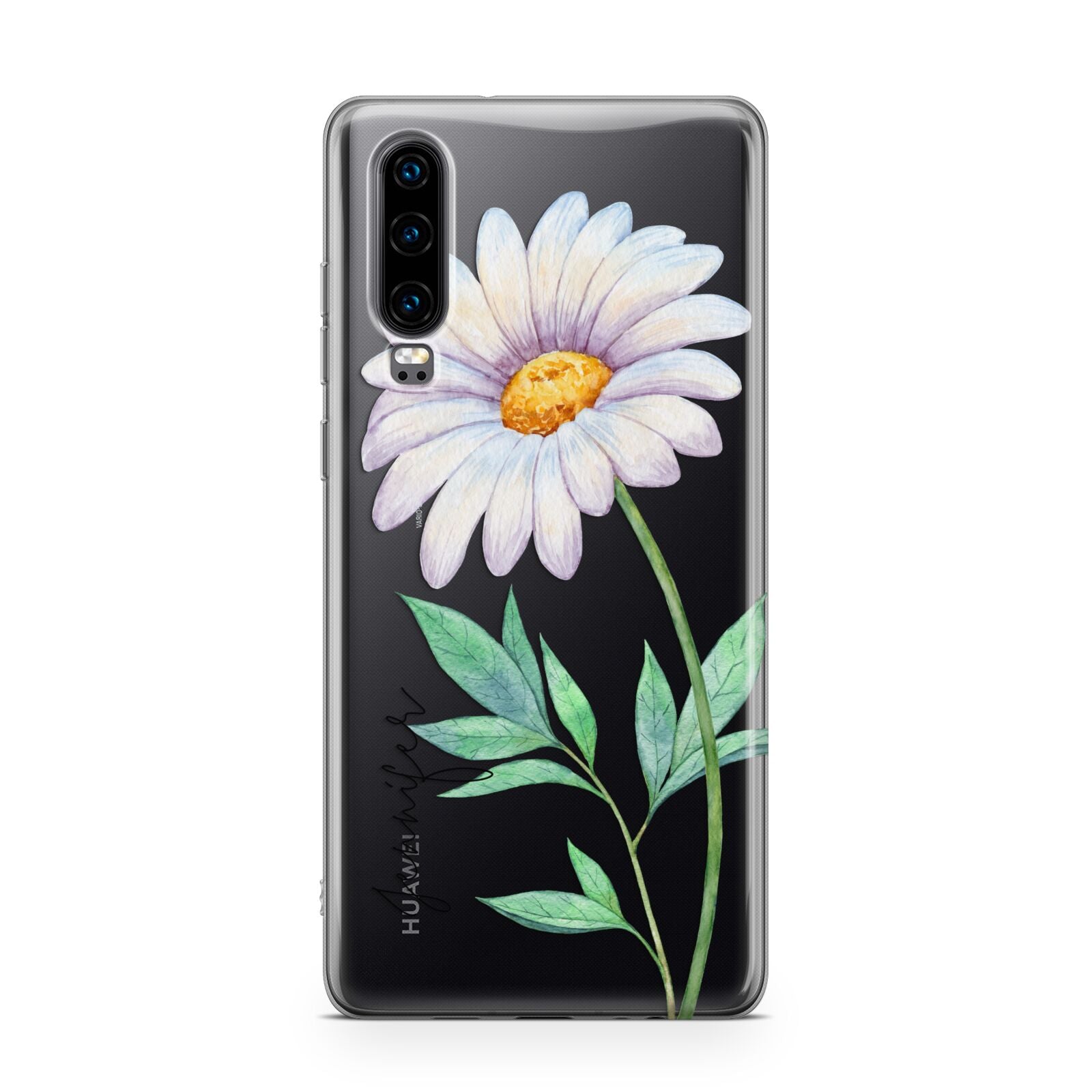 Personalised Daisies Huawei P30 Phone Case