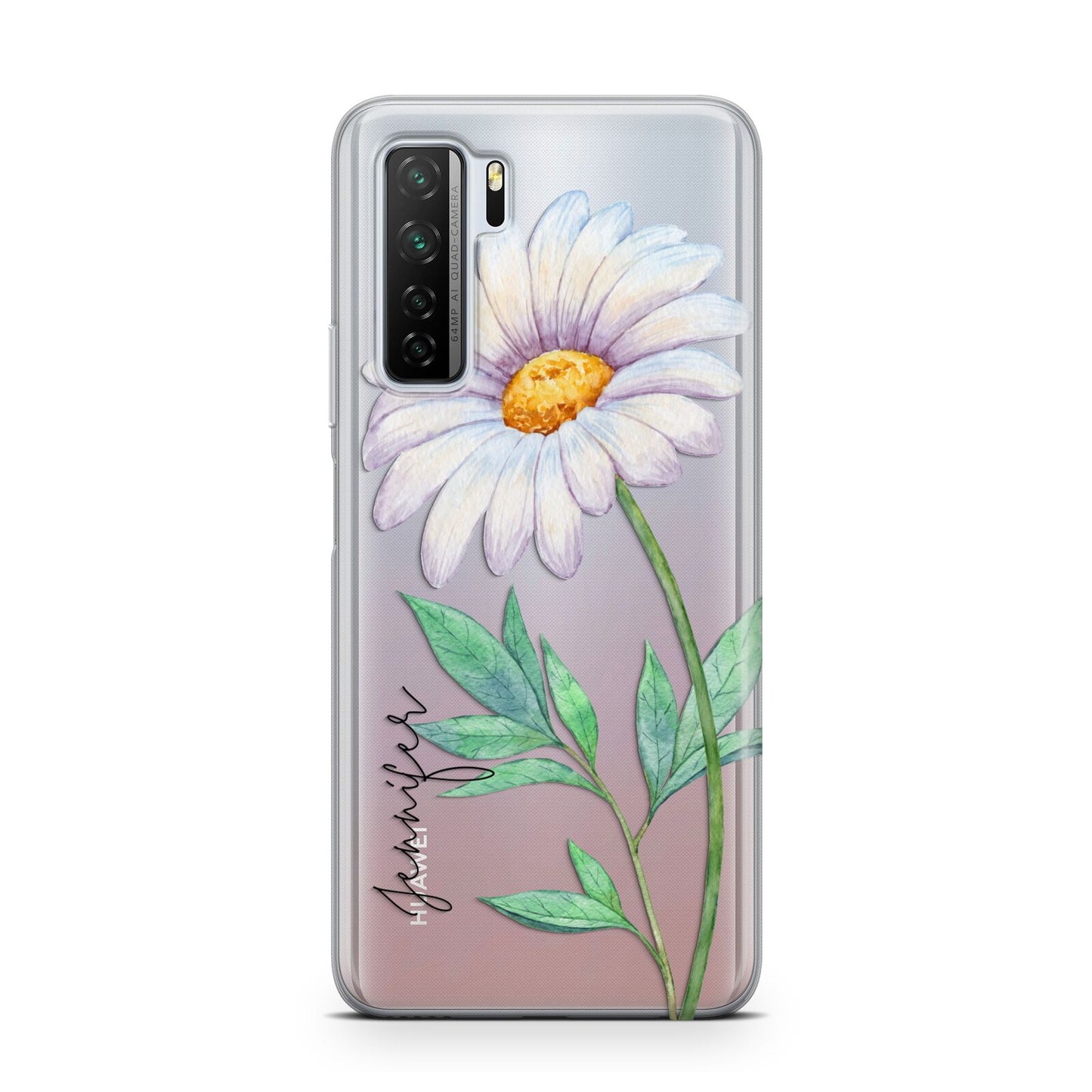 Personalised Daisies Huawei P40 Lite 5G Phone Case