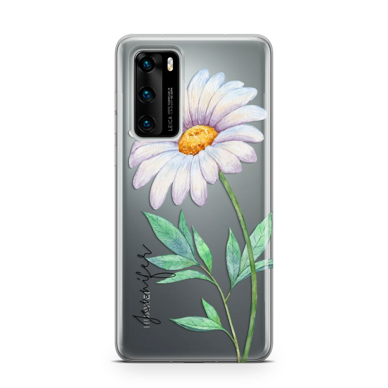 Personalised Daisies Huawei P40 Phone Case