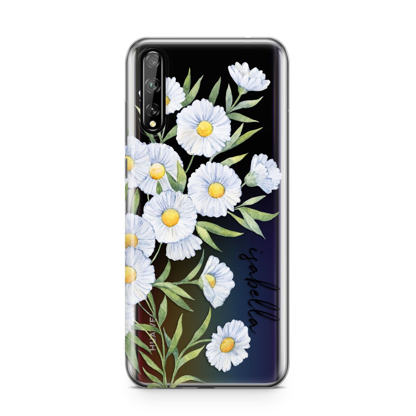 Personalised Daisy Flower Huawei Enjoy 10s Phone Case