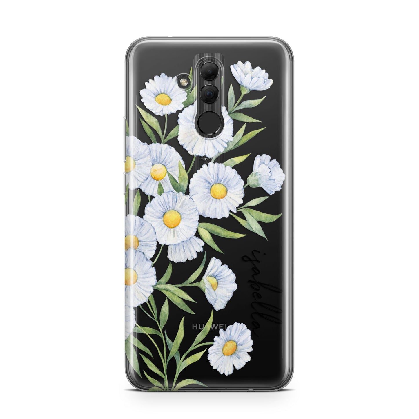 Personalised Daisy Flower Huawei Mate 20 Lite