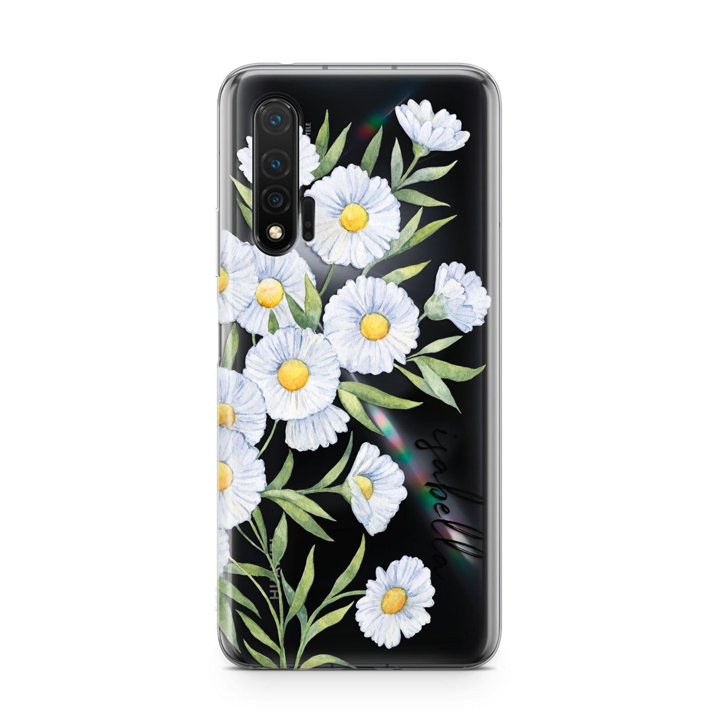 Personalised Daisy Flower Huawei Nova 6 Phone Case