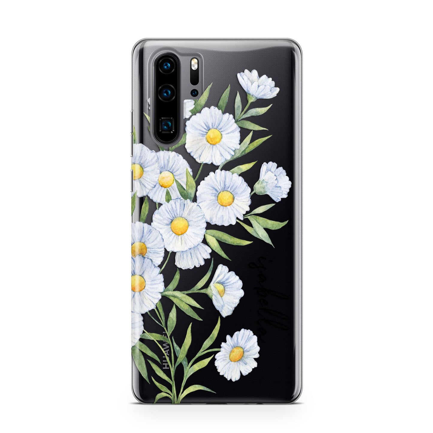 Personalised Daisy Flower Huawei P30 Pro Phone Case