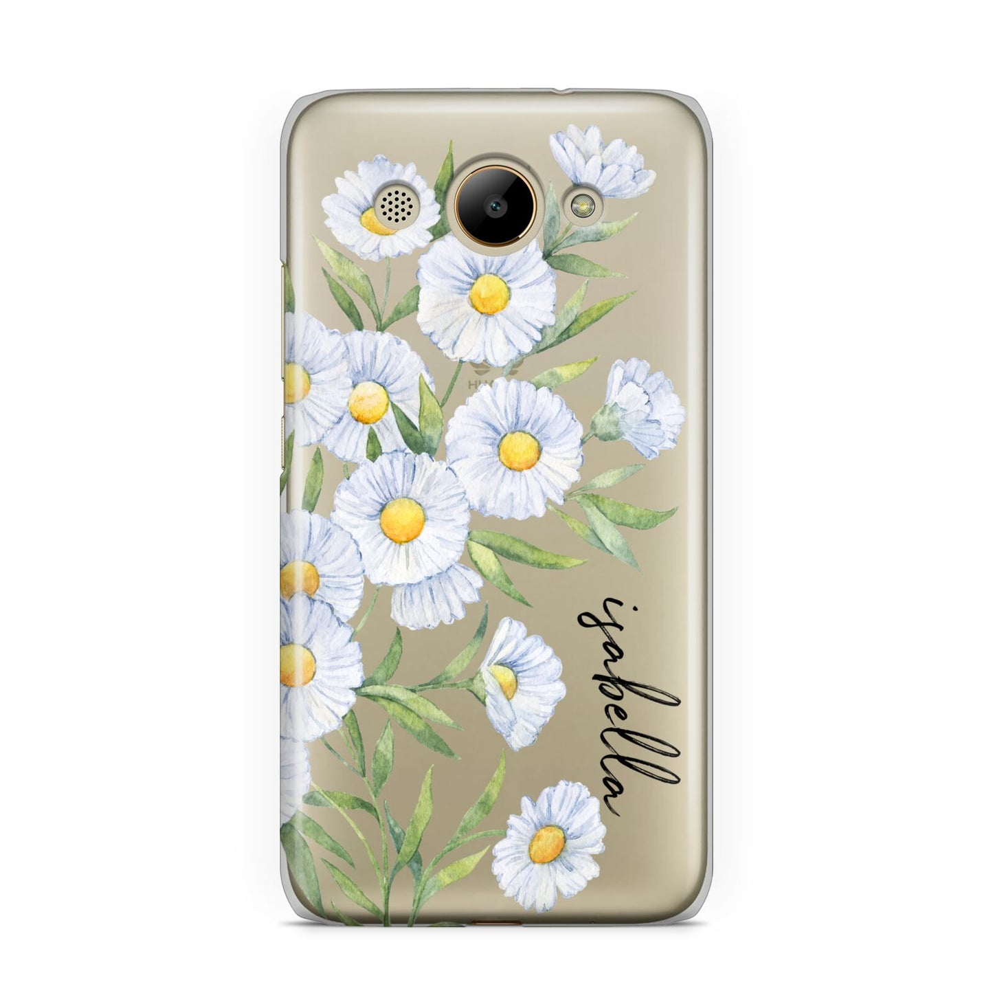 Personalised Daisy Flower Huawei Y3 2017