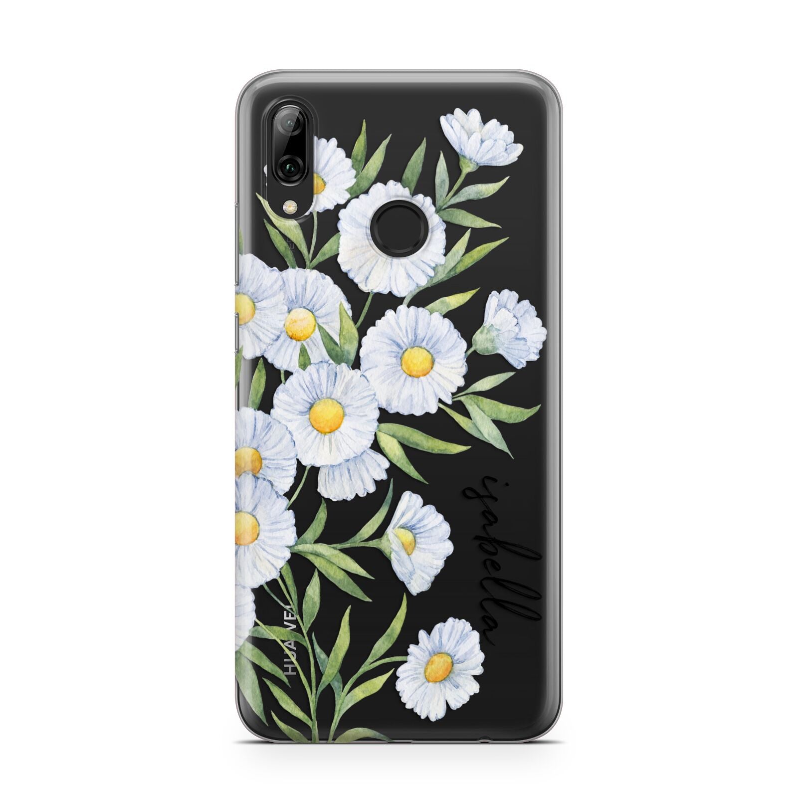 Personalised Daisy Flower Huawei Y7 2019