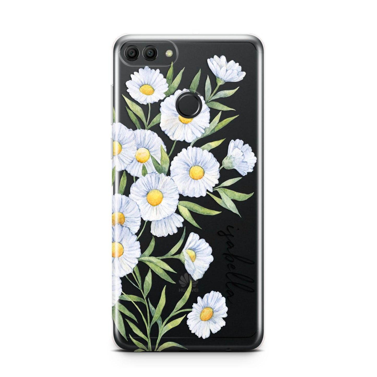 Personalised Daisy Flower Huawei Y9 2018