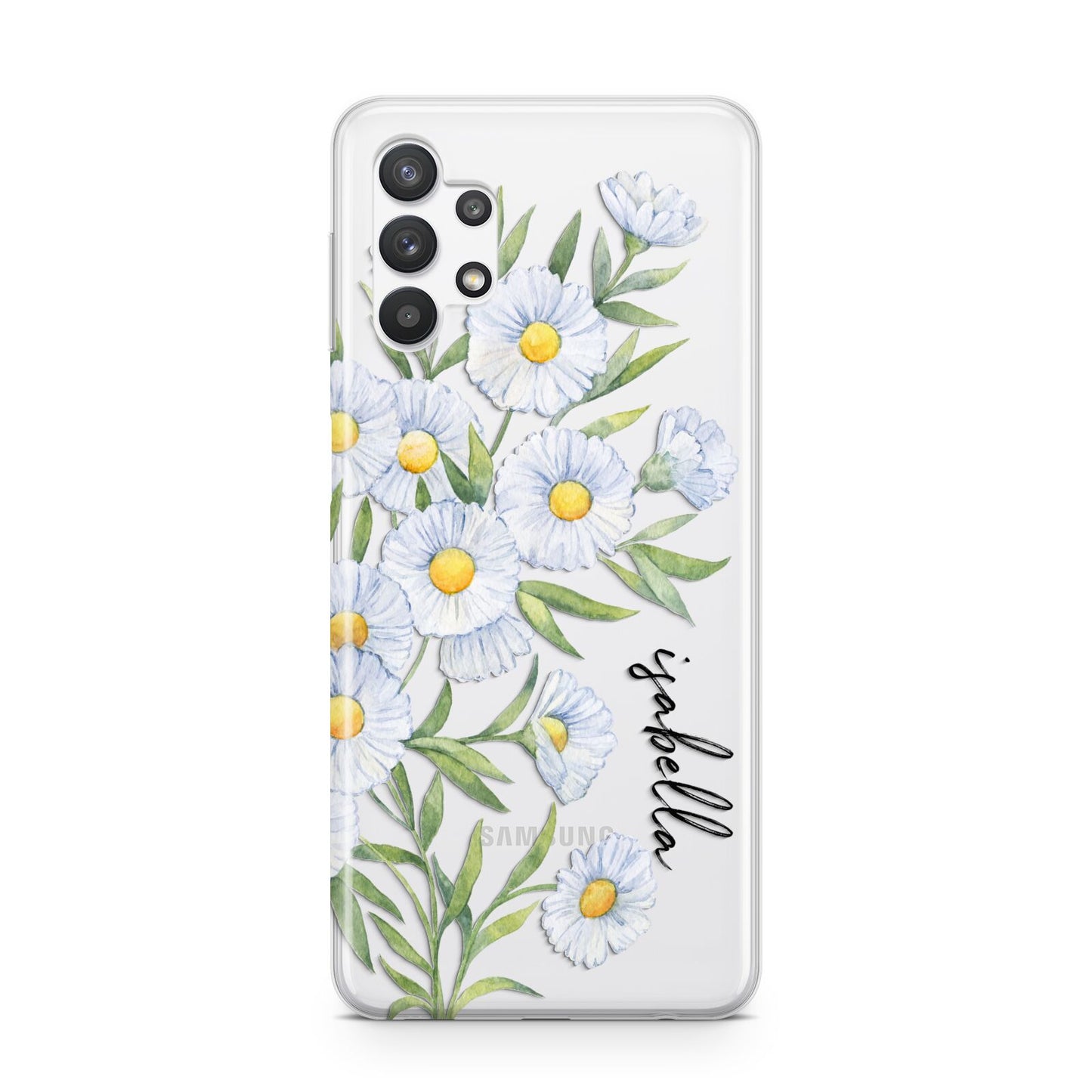 Personalised Daisy Flower Samsung A32 5G Case