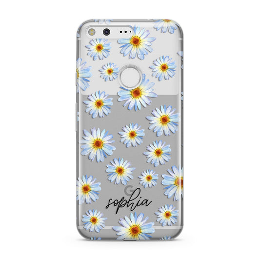 Personalised Daisy Google Pixel Case